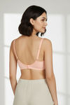 Zivame Maternity Double Layered Non Wired 3/4th Coverage Nursing Bra - Peach Pearl — thumbnail 3